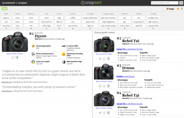 Come scegliere fotocamera compatta 74 Come scegliere fotocamera compatta 67