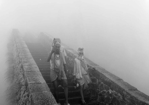 Sadhu della nebbia, India © Giovanni Spreafico
