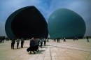 004 The double dome in Baghdad dedicated to the dead during the war against Iran. ©Michael Yamashit