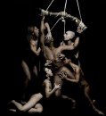 Biblical Miths & Epic Heroes di Davide Conti in mostra a Milano, Pentesilea seduce Ettore